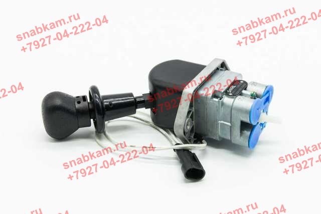Кран ручного тормоза 2-х выводной с датчиком на панель (ан. WABCO 9617230640) 35260042450