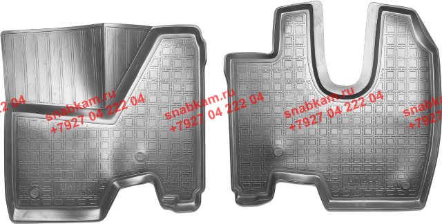 Коврики кабины из (2-х) на 5490 РЕЗИНА ADRPLR292