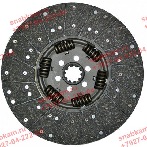 Диск ведомый DD395-012 (аналог Sachs 391878004109, 391878007210)